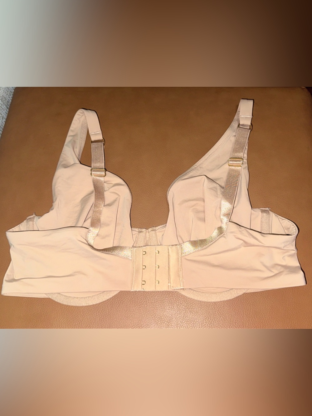 NWOT ThirdLove 24/7 Second Skin Unlined Bra Taupe Size 36D - Picture 12 of 14